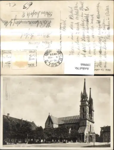 199966,Basel Münster Kirche