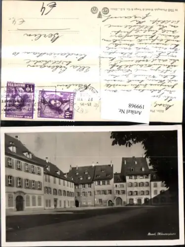 199968,Basel Münsterplatz Platz
