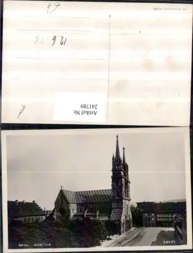 241789,Basel Bale Münster