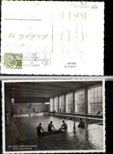 304199,Basel Hallenschwimmbad Große Schwimmhalle