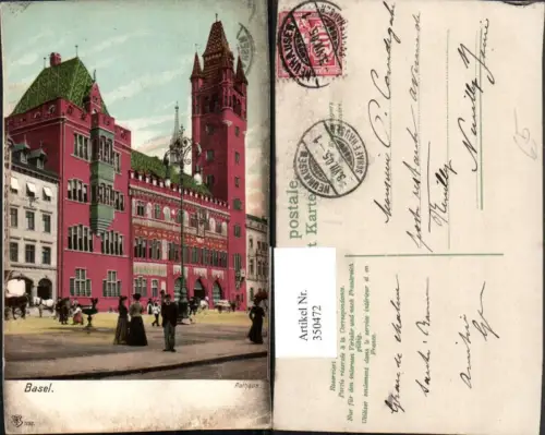 350472,Basel Rathaus Turm