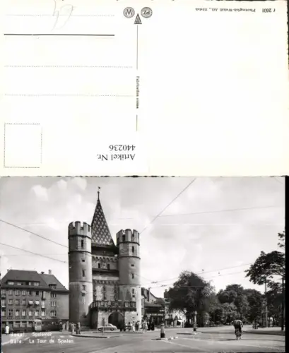 440236,Basel Spalentor Tour de Spalen Turm Tor