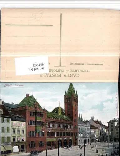 481902,Basel Rathaus Gebäude
