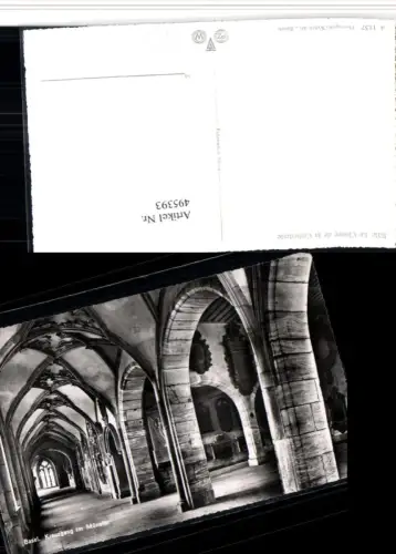 495393,Basel Münster Kreuzgang Arkaden