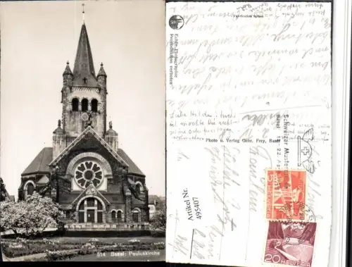 495407,Basel Pauluskirche Kirche