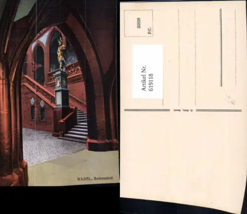 619118,Basel Rathaushof Rathaus
