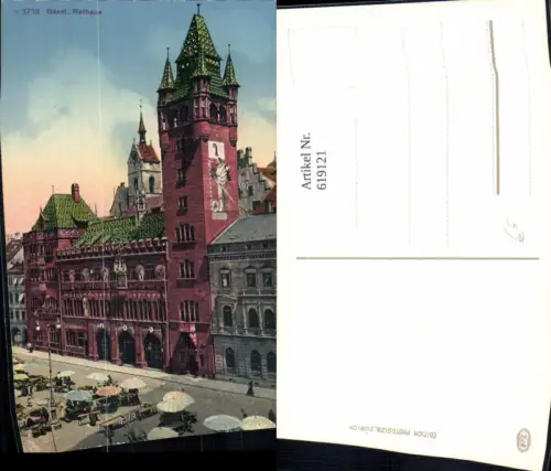 619121,Basel Rathaus Ansicht
