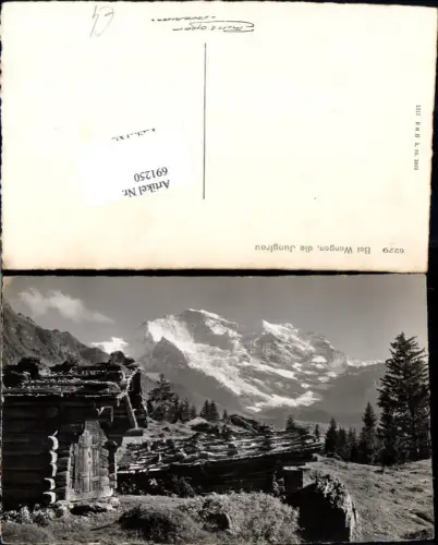 691250 Partie bei Wengen Jungfrau Berner Oberland pub Gyger 6229