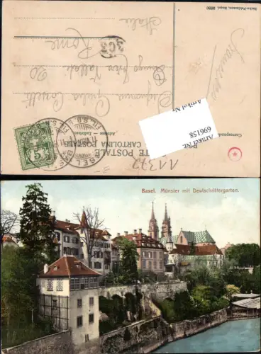 696158 Basel Stadt Münster Deutschrittergarten pub Rathe-Fehlmann 2880
