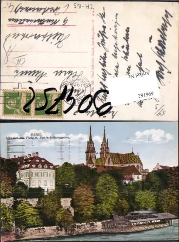 696162 Basel Stadt Deutschrittergarten Münster Pfalz