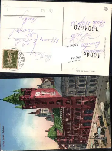 696163 Basel Stadt Rathaus pub Photoglob 3718