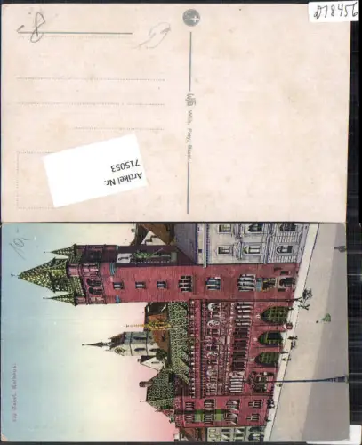 715053 Basel Rathaus pub Wilhelm Frey 730