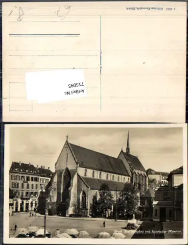 715095 Basel Barfüsserplatz Museum pub Photoglob 4551