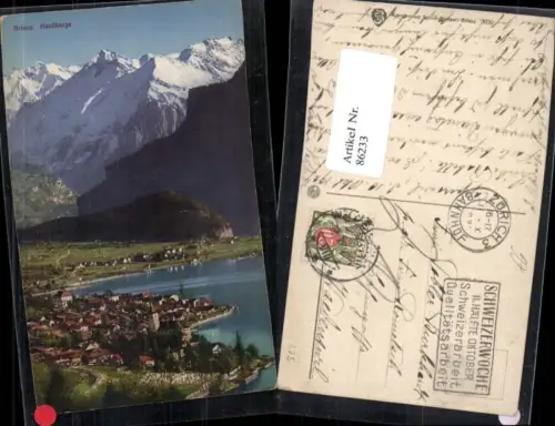86233,Brienz Totale und Hasliberge Kt Bern
