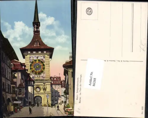 86268,Bern Zeitglockenturm Detailansicht Kt Bern