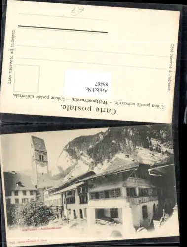 86467,Interlaken Heidenhäuser Detailansicht Kt Bern