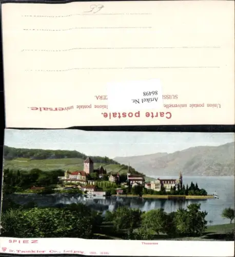 86498,Spiez Thunersee Thun Kt Bern