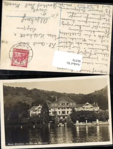 86570,Hotel Hirschen Gunten am Thunersee Thun Kt Bern