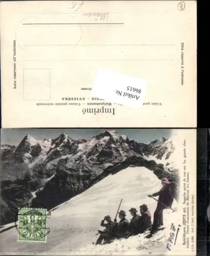86615,Mürren Bergsteiger Grindelwald Wengen Kt Bern