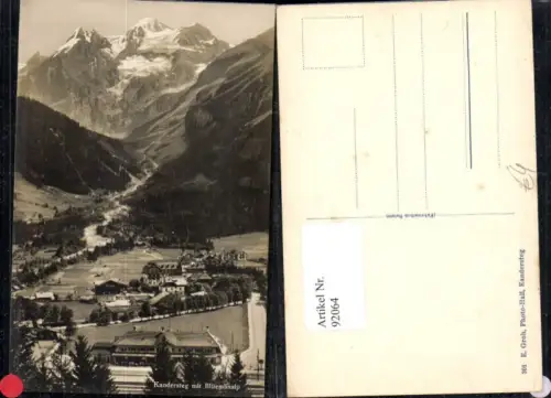 92064,Kandersteg mit Blümelialp Kt Bern