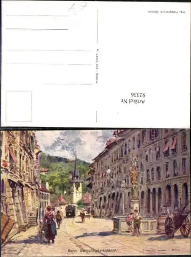 92336,Bern Gerechtigkeitsgasse Kt Bern