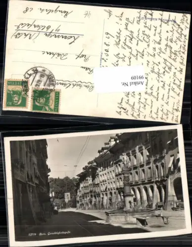 99109,Bern Gerechtigkeitsgasse Brunnen