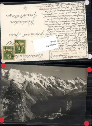 99122,Mürren Ebnefluh Mittaghorn Kt Bern Steurelberg