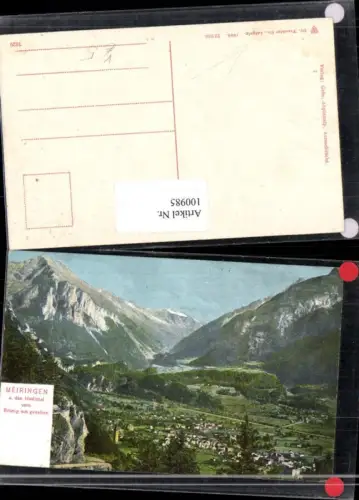 100985,Meiringen u. d. Halithal pub Dr Trenker e Co Nr 22936 Kt Bern