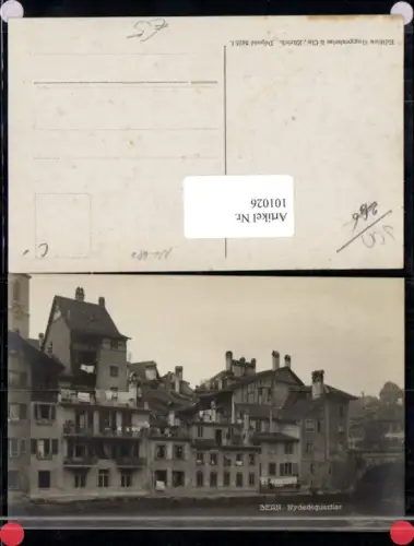101026,Bern Nydeckquartier Detailansicht Kt Bern