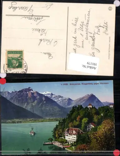 101179,Brienzersee Ringgenberg gegen Interlaken Kt Bern