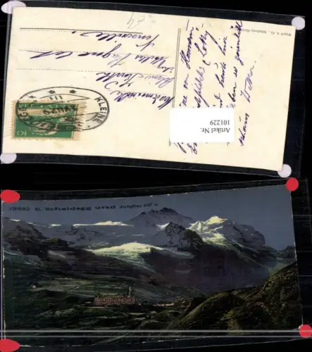 101229,Kleine Scheidegg mit Jungfrau Interlaken Kt Bern