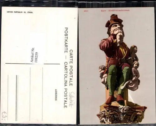 108259,Bern Kindlifresserbrunnen Kinder Fresser Brunnen