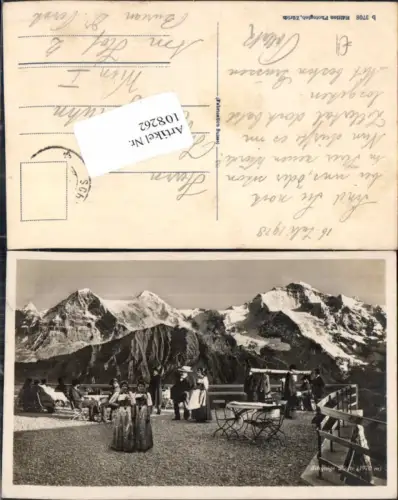 108262,Schynige Platte Leute Gastgarten Kt. Bern