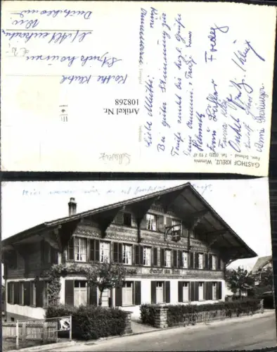 108268,Gasthaus Kreuz Wimmis Kt. Bern
