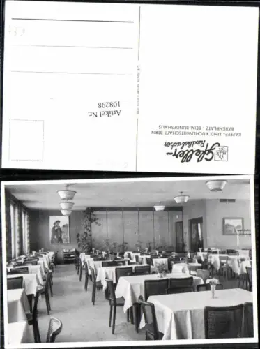 108298,Gfeller Rindlisbacher Stüberl Bern Gasthaus Innen