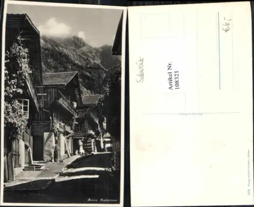 108321,Brienz Partie in der Dorfstrasse Kt. Bern