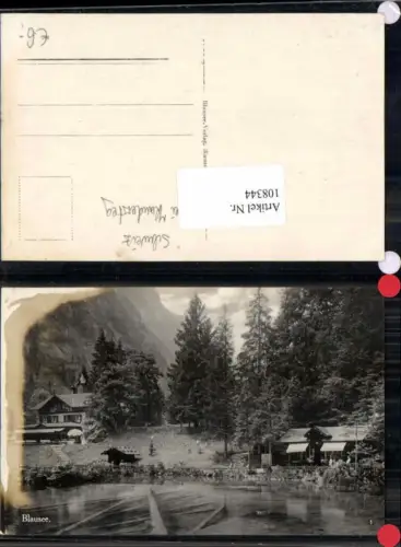 108344,Blausee bei Kandersteg Kt. Bern
