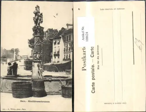 108624,Bern Kindlifresserbrunnen Kanton Bern