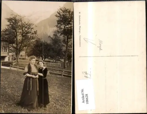 108628,FotoAk Mutter Tochter Grindelwald Umgebung Kanton Bern