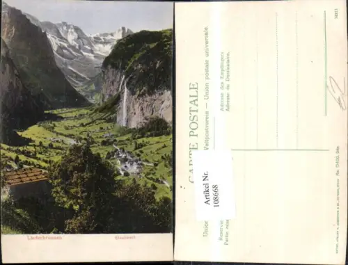 108668,Lauterbrunnen Staubbach Kanton Bern