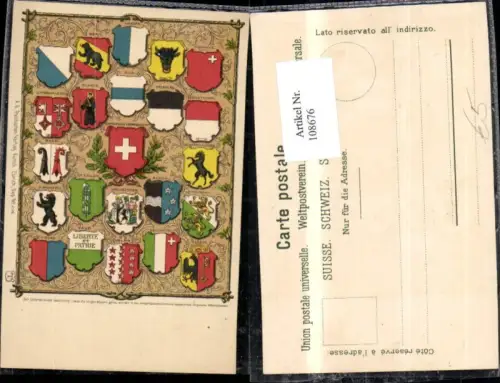 108676,Wappenkarte Schweiz Kanton Bern