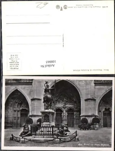 108865,Bern Rudolf v. Erlach-Denkmal Kanton Bern
