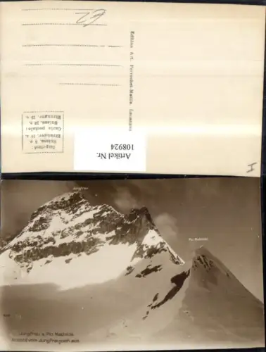108924,Jungfrau Bergansicht Kanton Bern