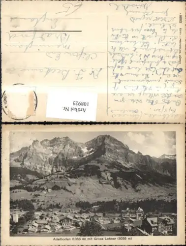 108925,Adelboden m. Gross Lohner Kanton Bern