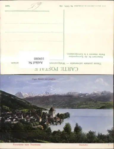 109080,Panorama v. Thunersee Oberhofen Kanton Bern