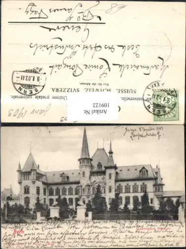 109122,Bern Historisches Museum 1903 Kanton Bern