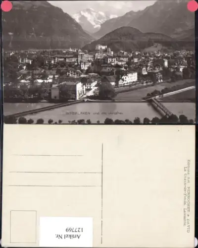 127769,Interlaken u. d. Jungfrau Ansicht Kt. Bern