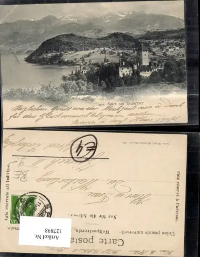 127898,Spiez am Thunersee Ansicht Kt. Bern