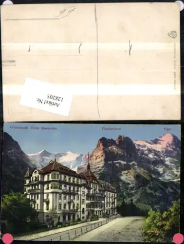 128205,Grindelwald Hotel Alpenruh Ansicht Kt. Bern