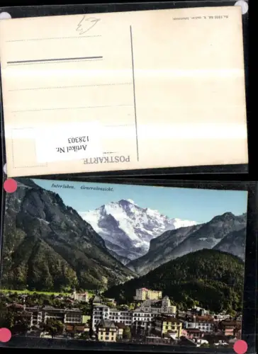 128303,Interlaken Generalansicht Kt. Bern